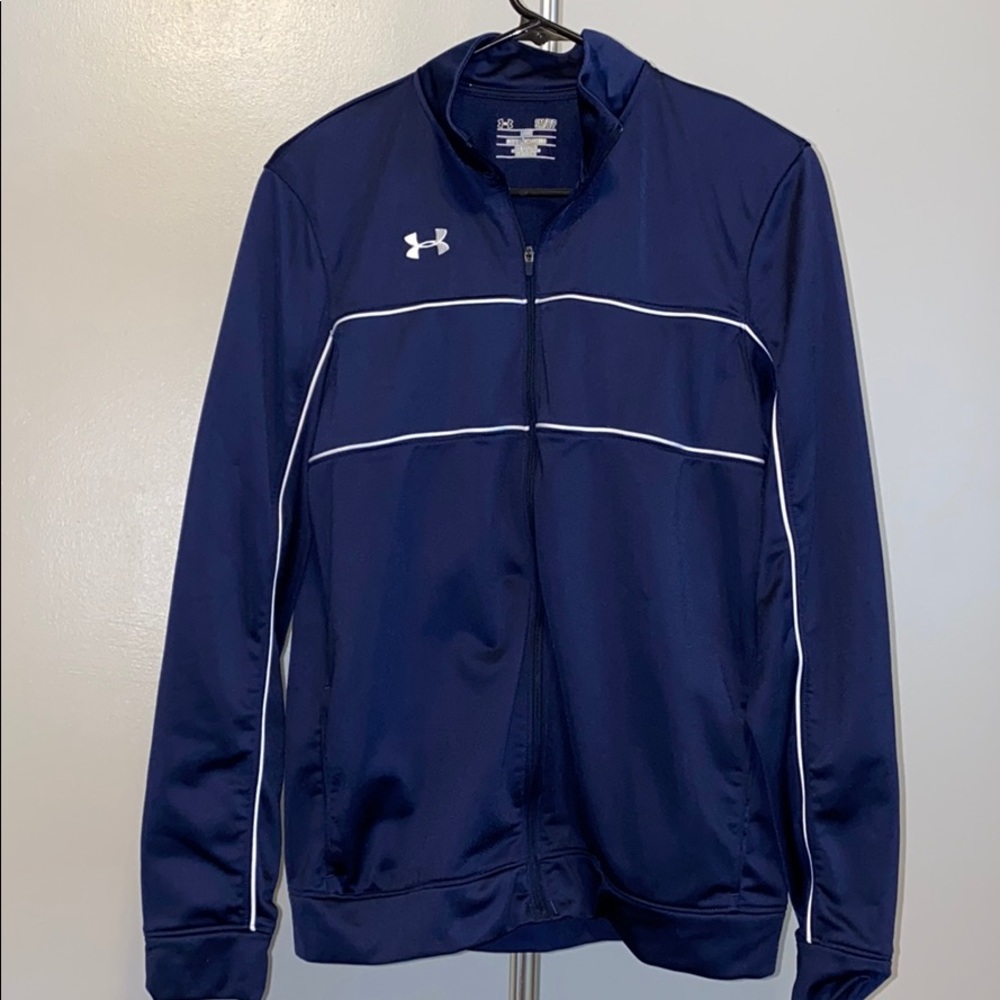 Under Armour knit warm up jacket